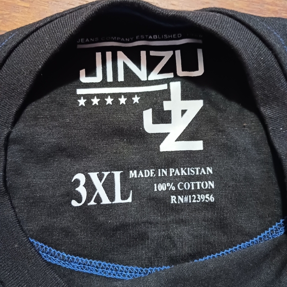 Y2K Jinzu Denim Co. T-shirt, Sz 3XL NWT - Picture 5 of 9